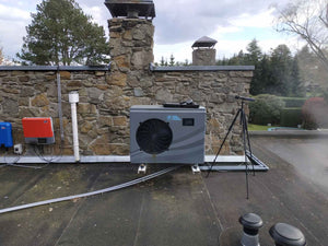 Geluidsmeting uitvoeren bij warmtepomp